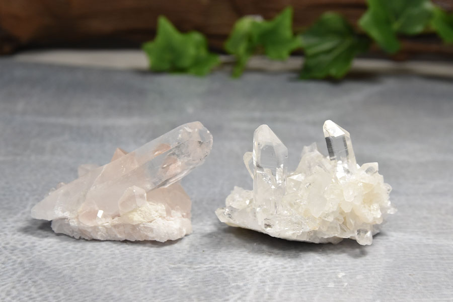 ヒマラヤ水晶クラスター 約50ｇ 2個セット No,25451｜原石 | 天然石
