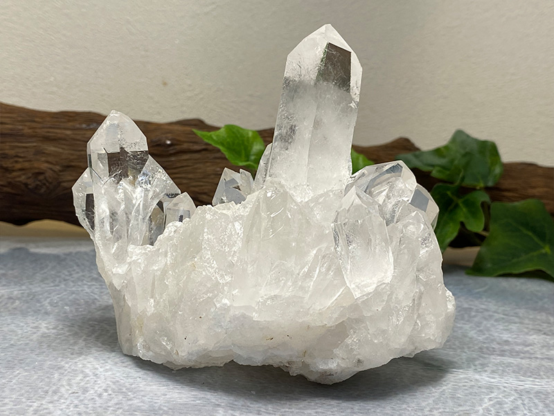水晶クラスター　トマスゴンサガ産　約570ｇ　No.447