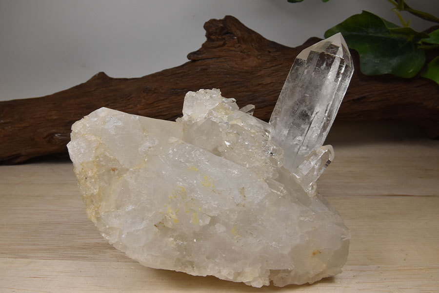 A5-38 天然石　水晶　クラスター　レア ビッグ魔法の花天然石