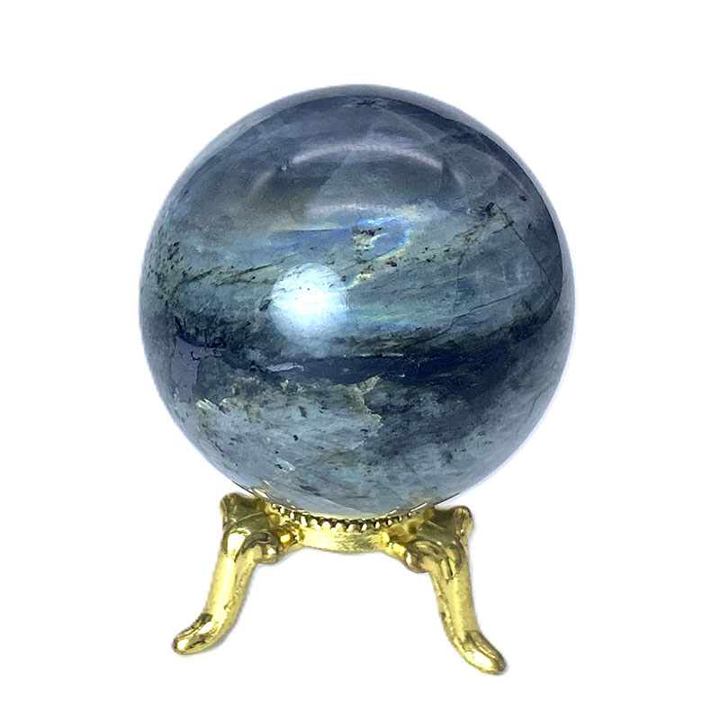 ラブラド丸玉　グレー　No,3840