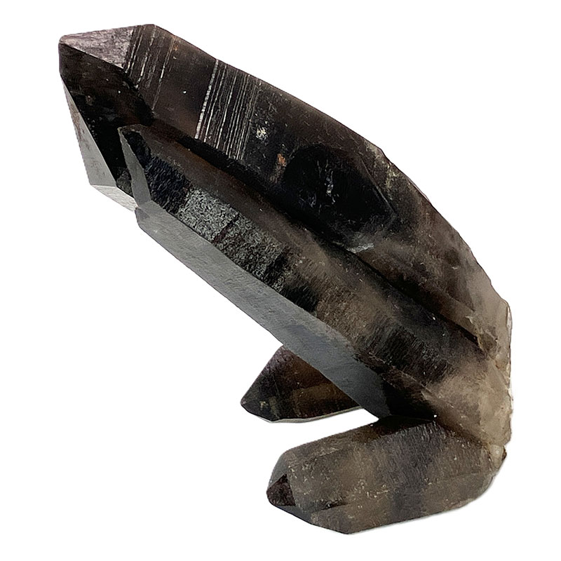 黒水晶クラスター マダガスカル焼　約100g　No,3724