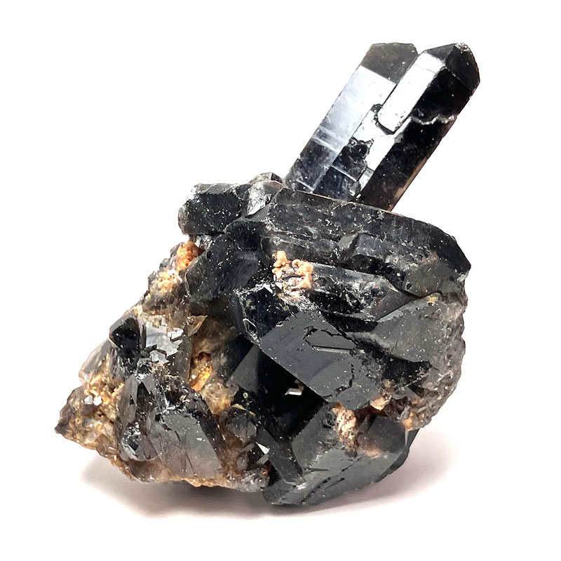 黒水晶クラスター マダガスカル焼　約100g　No,3734