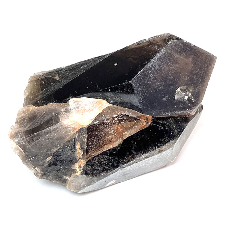黒水晶クラスター マダガスカル焼　約150g　No,3740
