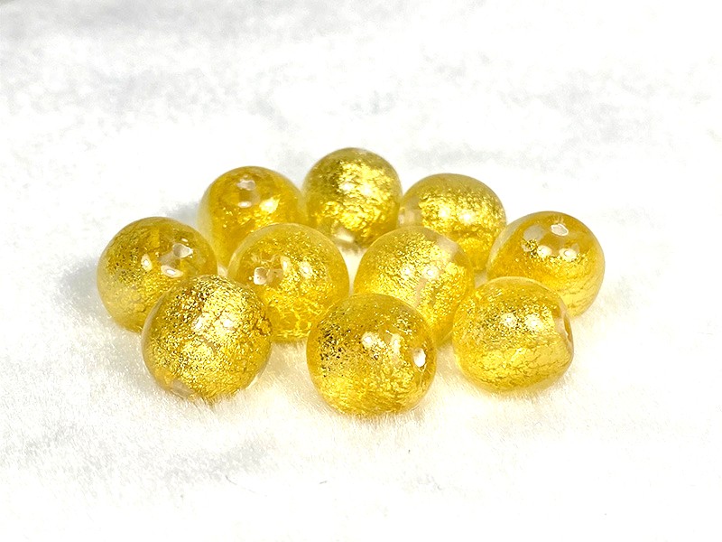 金箔入りとんぼ玉