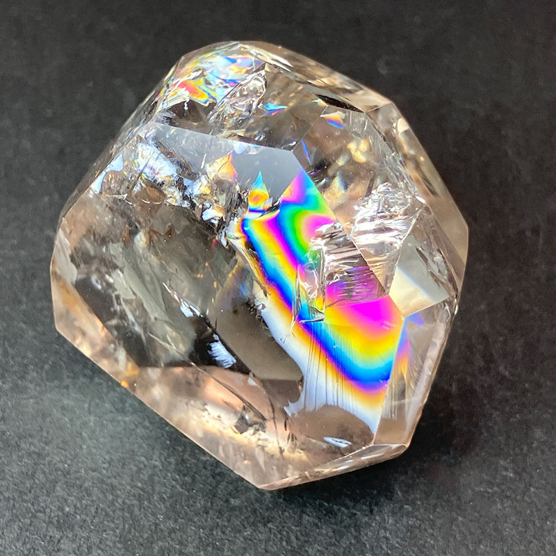 【原石】アイリススモーキーフリーカット A S No,3810