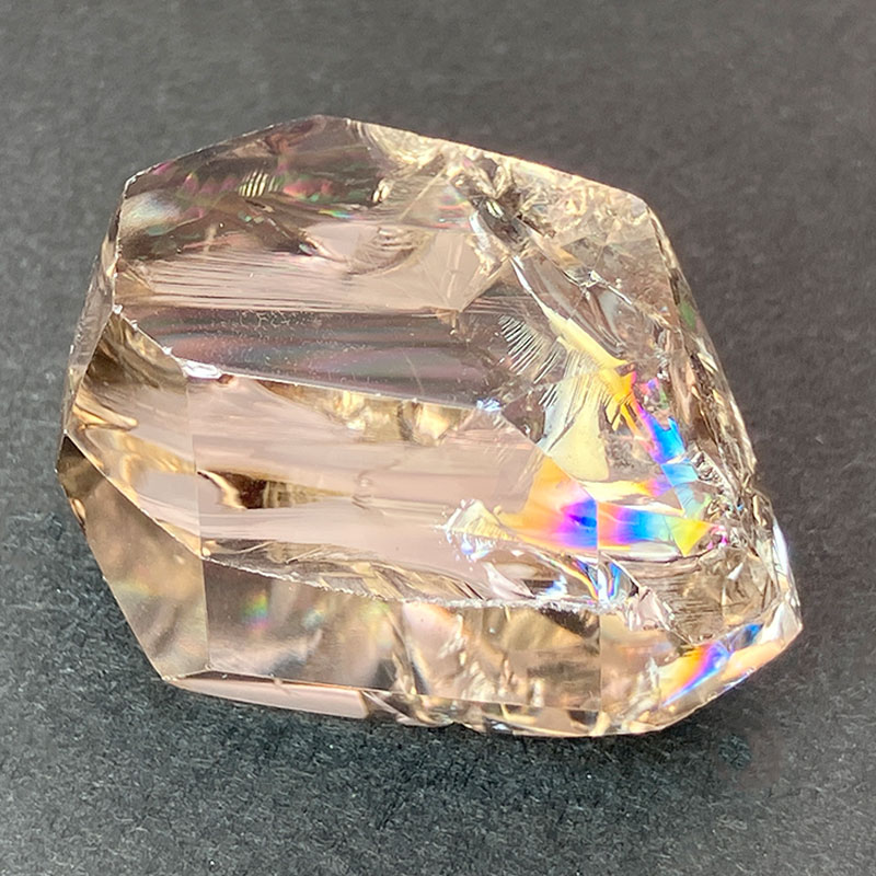 【原石】アイリススモーキーフリーカット A S No,3813