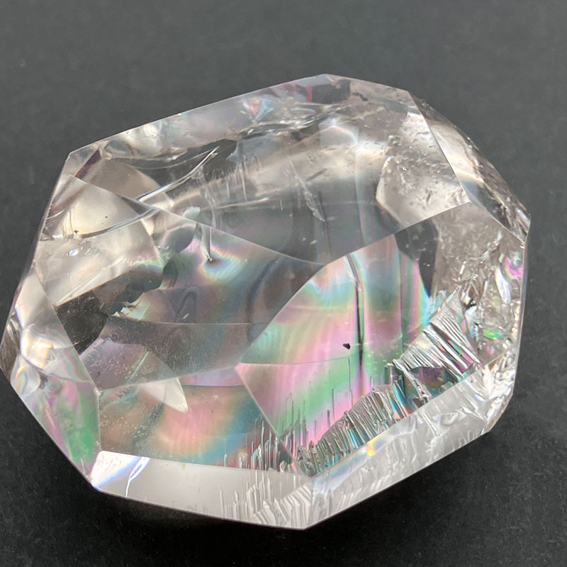 【原石】アイリススモーキーフリーカット A L No,3815