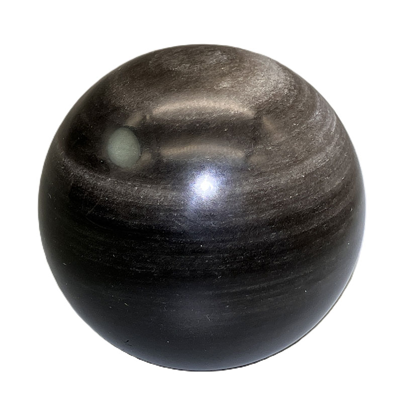 オブシディアン丸玉　No,3951