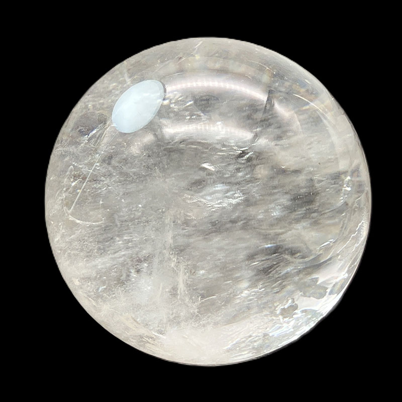 水晶丸玉　約130g　No,3965