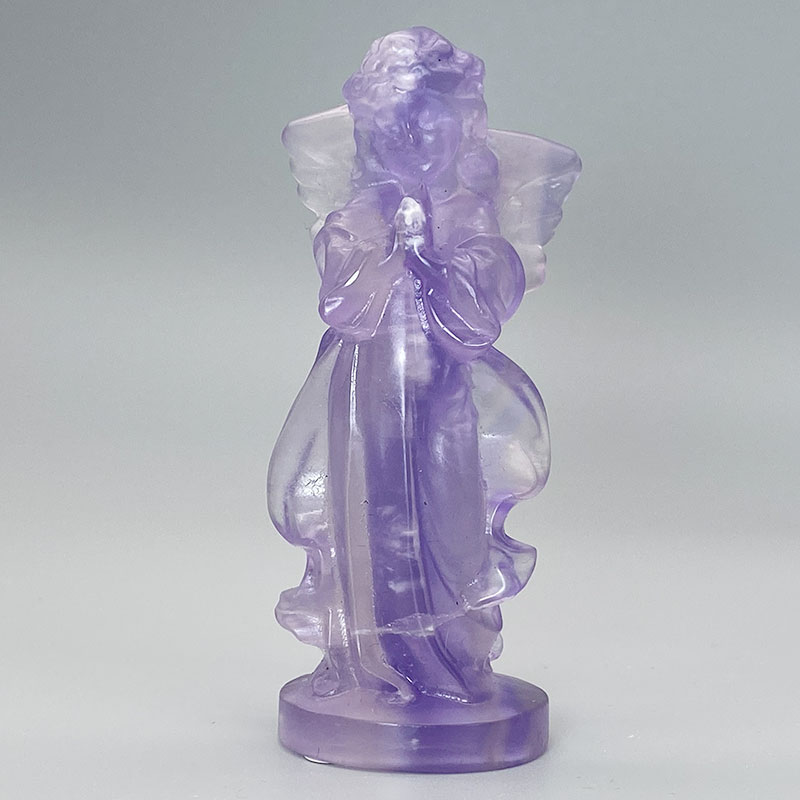 フローライト 天使（M）　No,3996