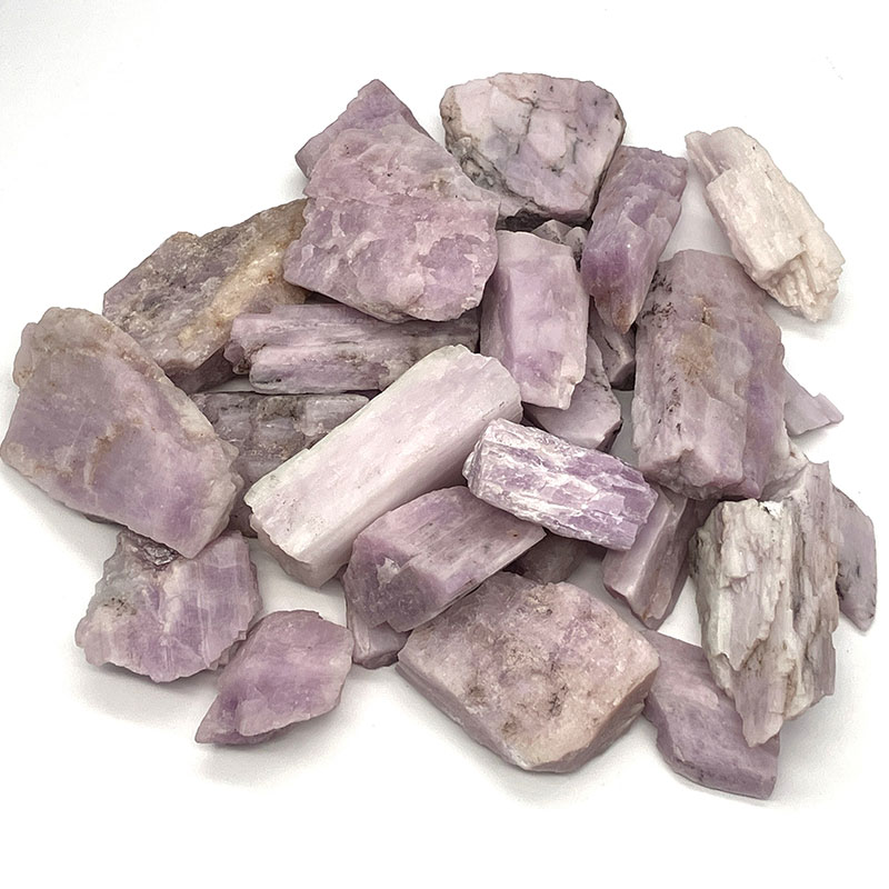 ラフストーン クンツァイト 約1kg　No,4034