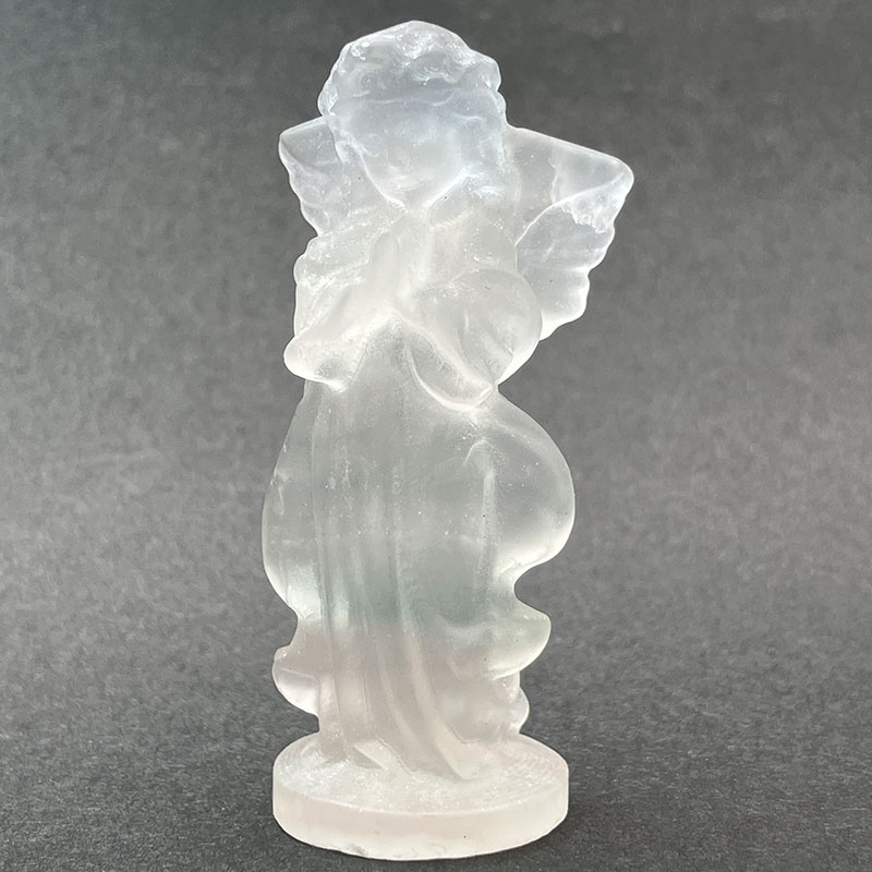 フローライト 置物 楽天市場】フローライト 蛍石 フクロウ 置物ミニチュアサイズ【販売