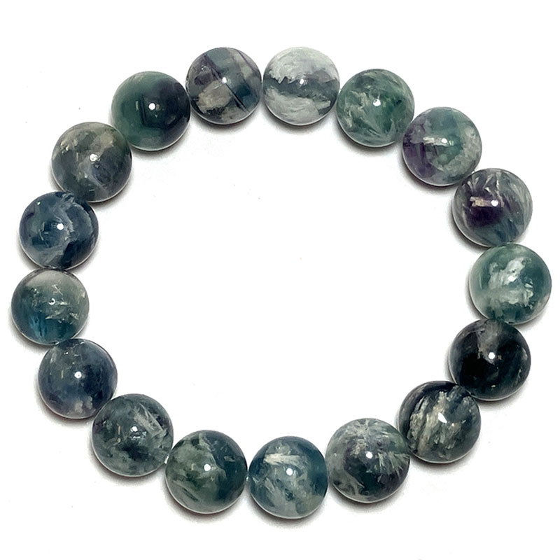 フローライトブレス　 (エンジェルフェザー)　12mm　No,4109