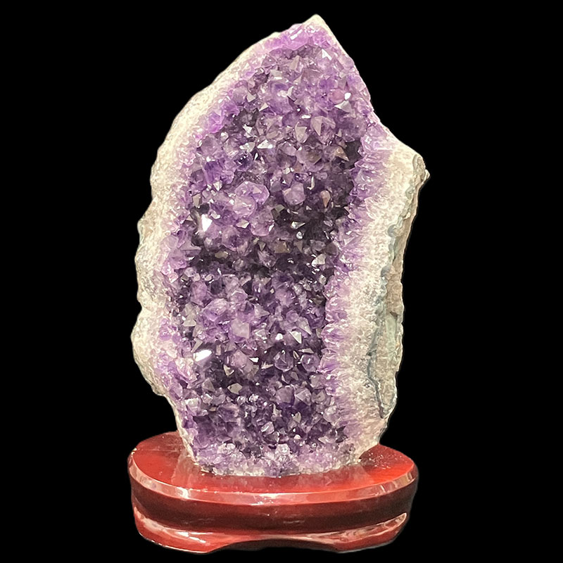 アメジスト台付 AA　約10.9kg　No,4134