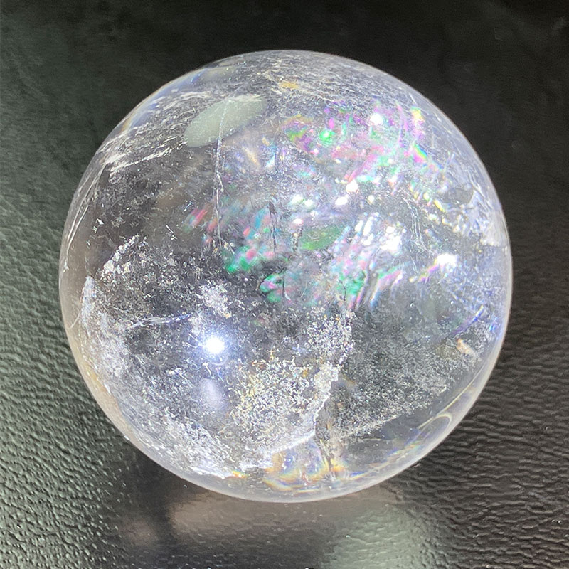 ナチュラルレインボー丸玉　A　約70g　No,4150