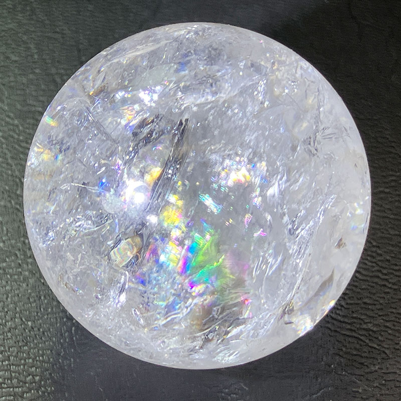 ナチュラルレインボー丸玉　A　約80g　No,4155