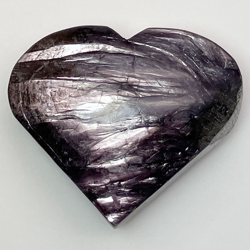 パープル マイカ ハート (M)　No,4167