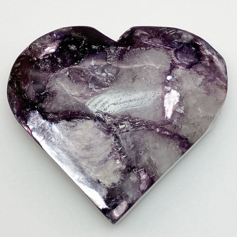 パープル マイカ ハート (M)　No,4168