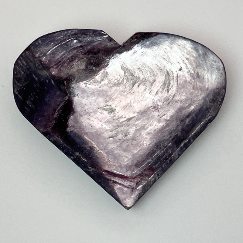 パープル マイカ ハート (M)　No,4170