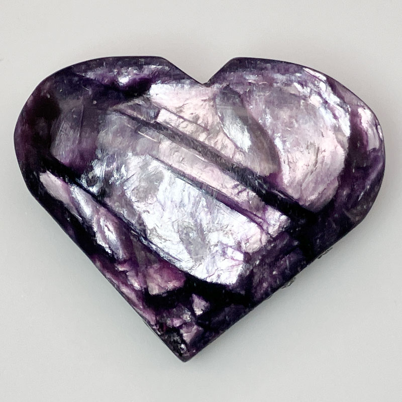 パープル マイカ ハート (M)　No,4171