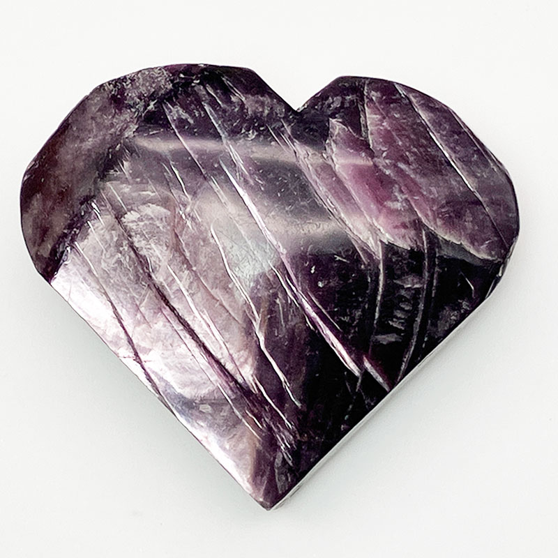 パープル マイカ ハート (M)　No,4172