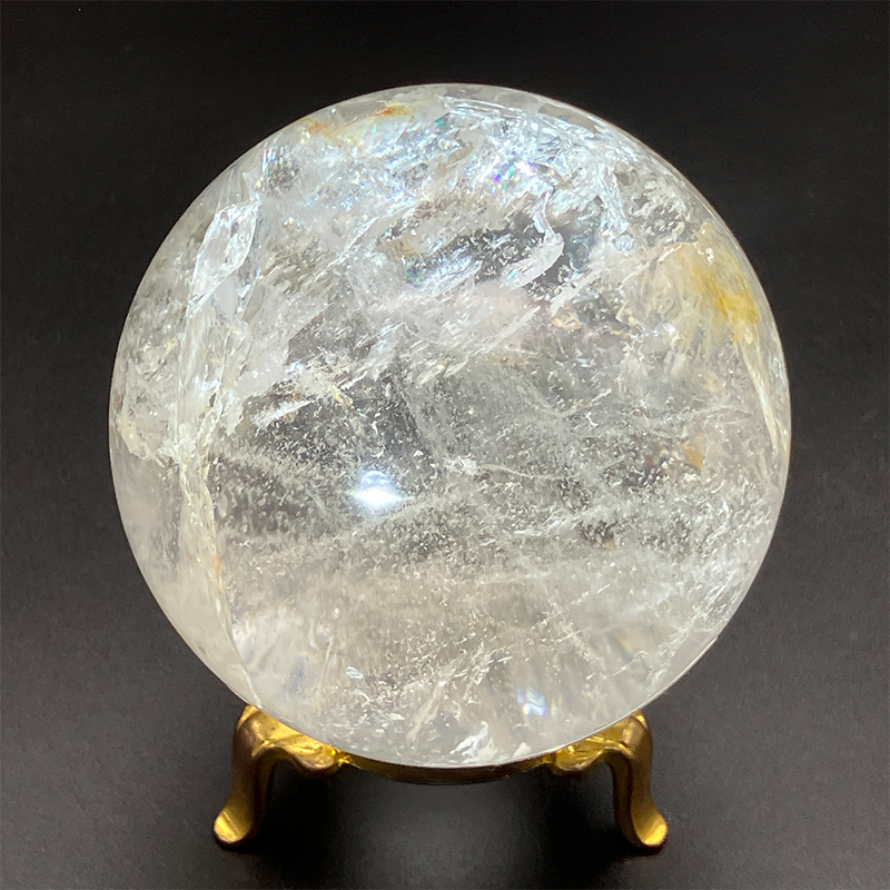 水晶丸玉 約660g No,2845