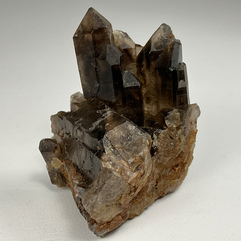 黒水晶クラスター マダガスカル焼  約60g No,2563