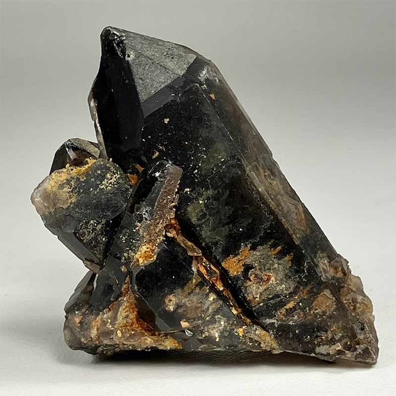 黒水晶クラスター マダガスカル焼  約90g No,2566