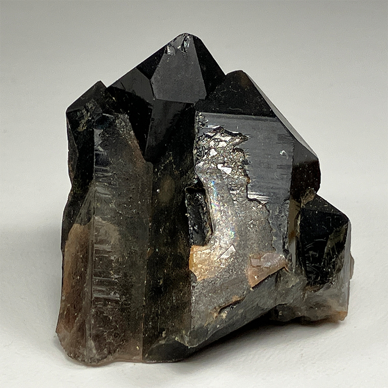 黒水晶クラスター マダガスカル焼  約100g No,2567