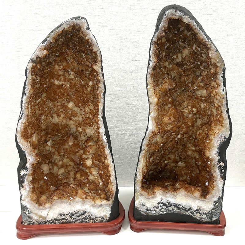 シトリンカペーラ台付（ペア) 約51.96kg No,2760