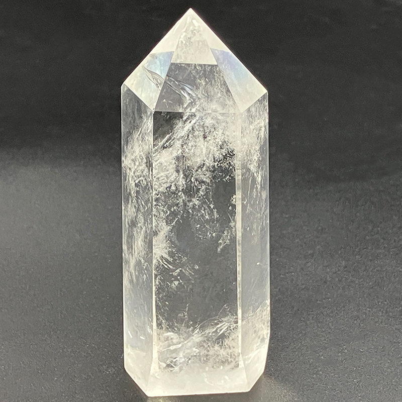 水晶ポイント（エンジェルラダー入り）約150ｇ No,3103