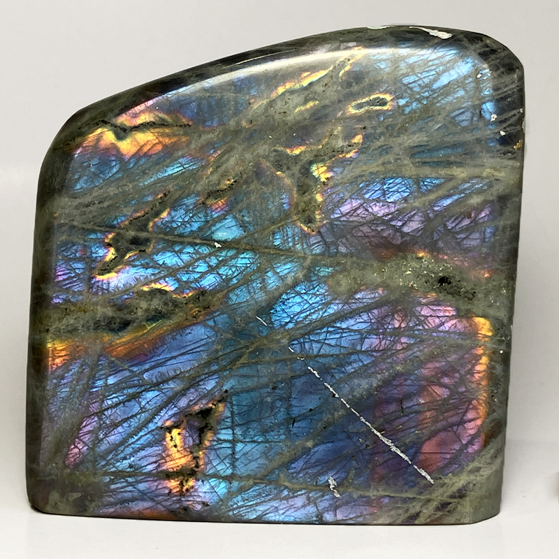 ラブラド 磨き グレー　約600g　No,3112