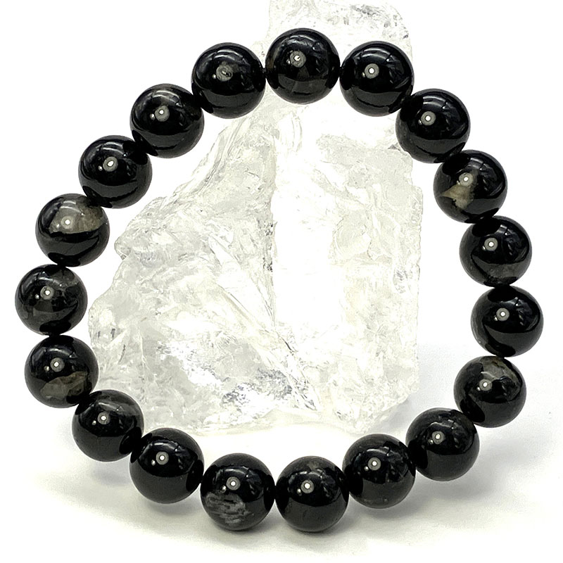 トルマリンインクォーツブレス　10mm　No,3421