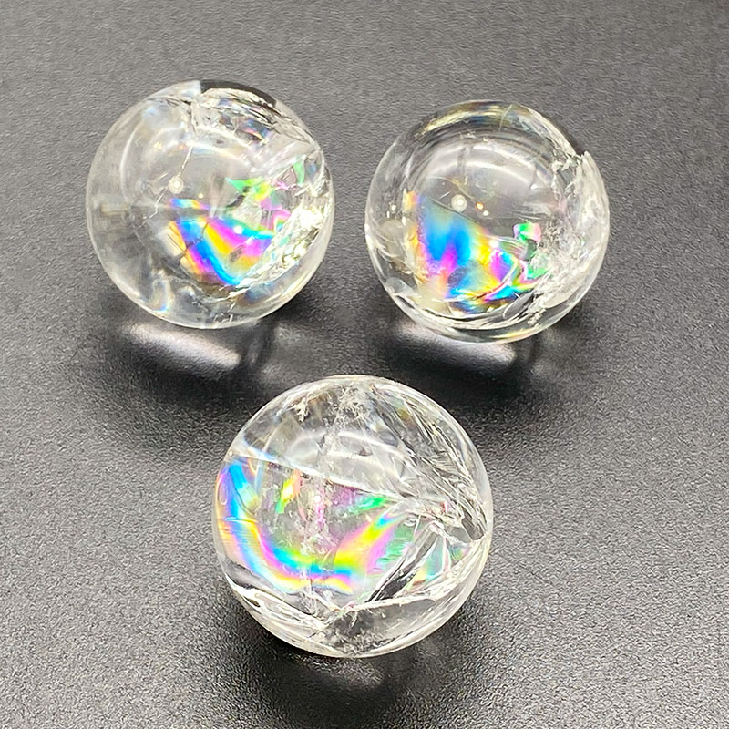 【大玉シリーズ】アイリスローズクウォーツ　22mm ローズクォーツAAA丸玉《26mm球/キャッツアイ/水晶台座付