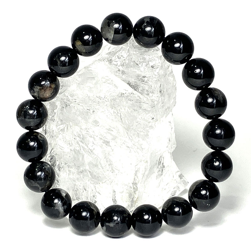 トルマリンインクォーツブレス　10mm　No,3522