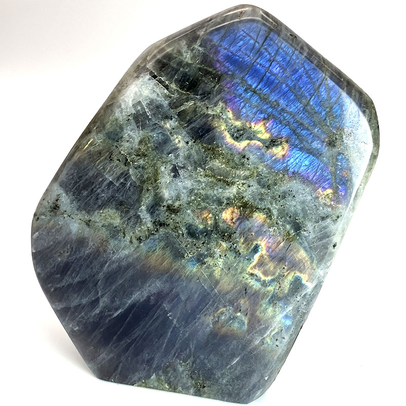 ラブラド 磨き グレー　約450g　No,3537
