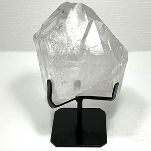 ヒマラヤ水晶クラスター鉄台付き A　約3.78kg　No,3045