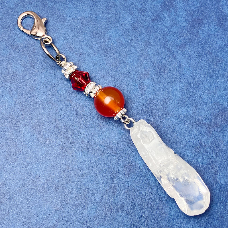 ★星座チャーム　おひつじ座（カーネリアン）