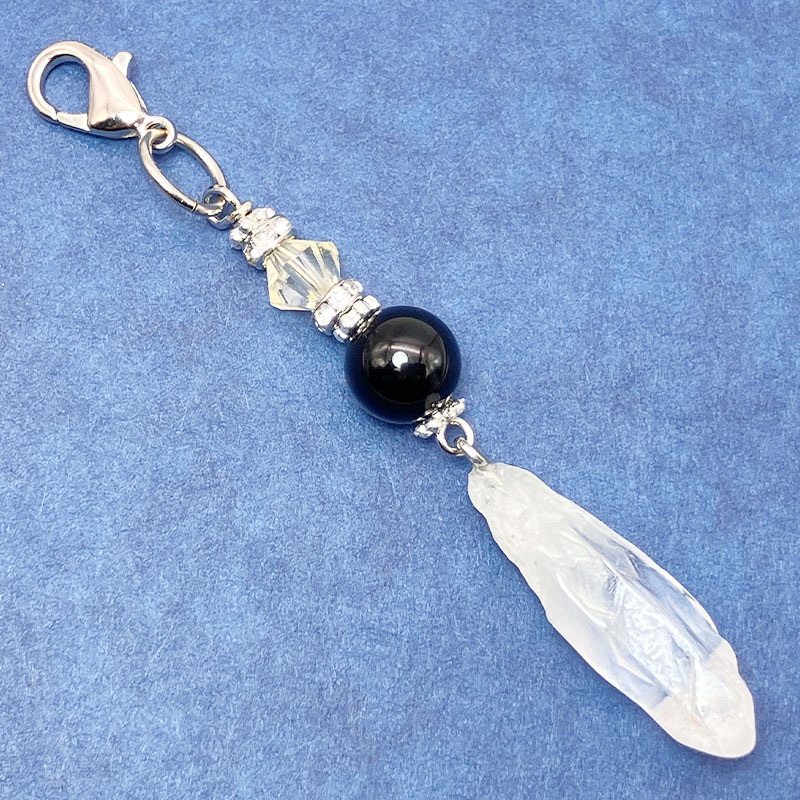 ★星座チャーム　やぎ座（オニキス）