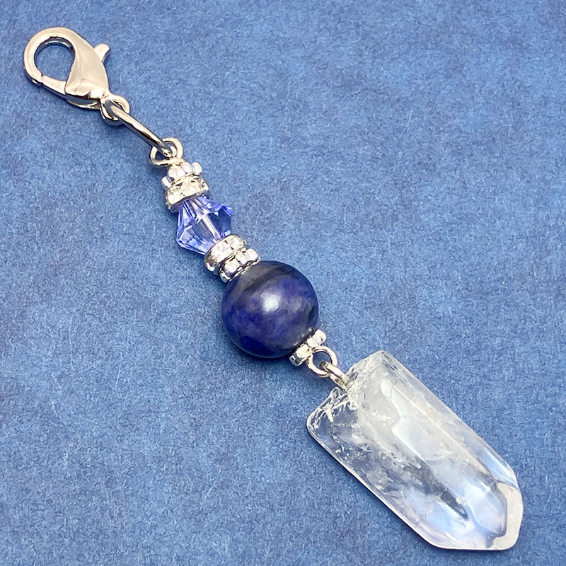 ★星座チャーム　うお座（ソーダライト）