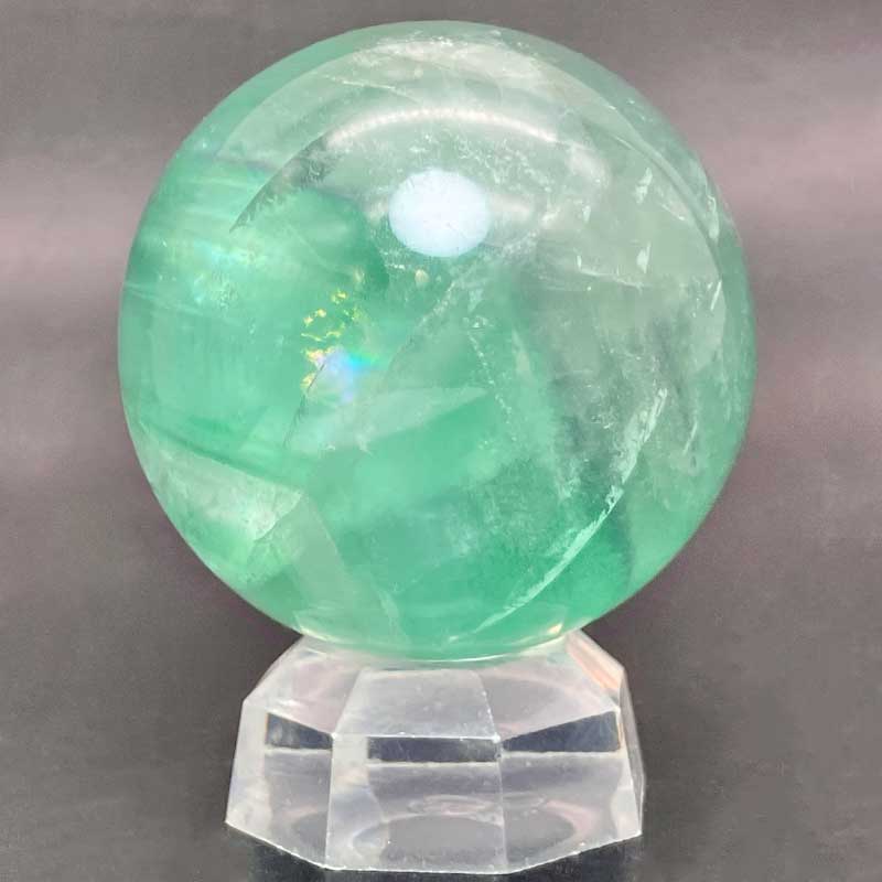 マルチフローライト丸玉　 約250g　No,6378