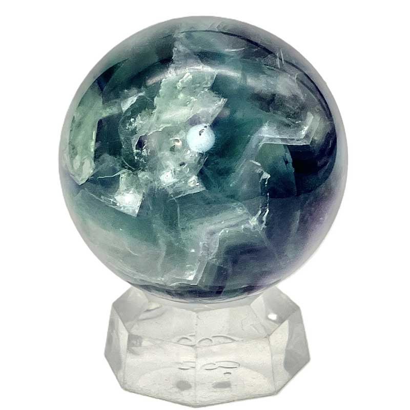 マルチフローライト丸玉　 約200g　No,6379