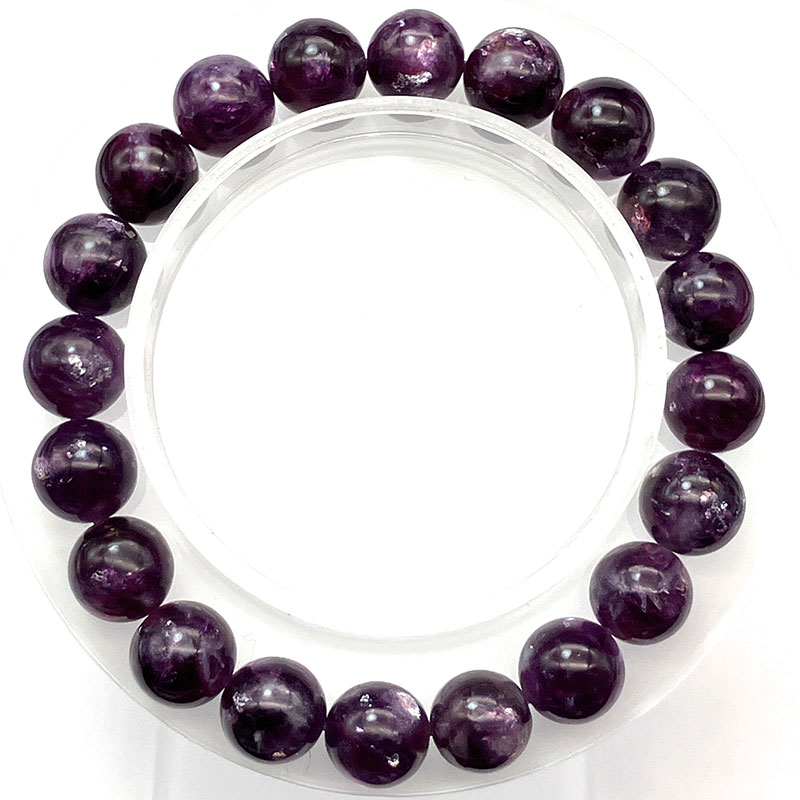 パープルマイカブレス　27g/9mm　No,4285