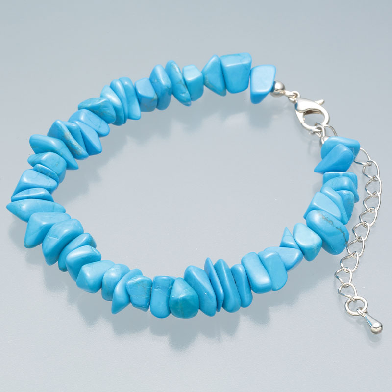 プチブレスレット　ハウライトトルコ