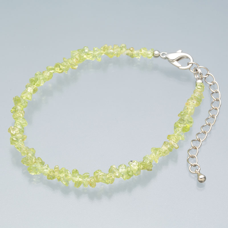 プチブレスレット　ペリドット