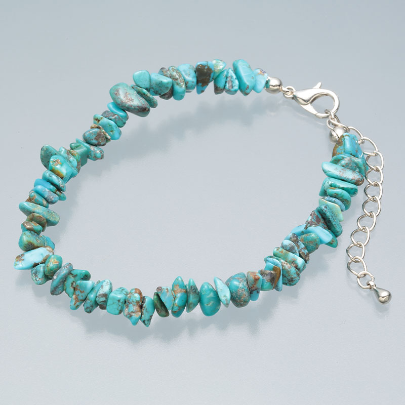 プチブレスレット　ターコイス