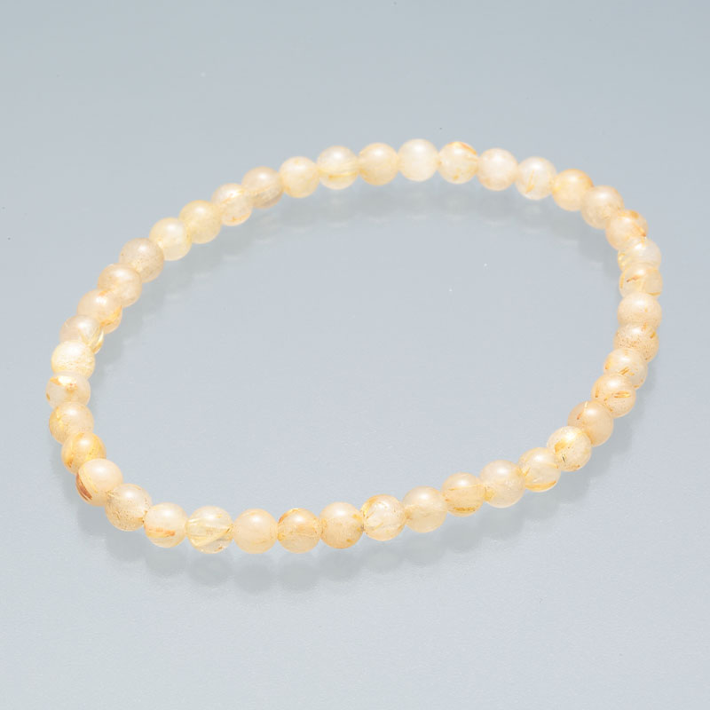 4mmブレスレット　アラゴナイト