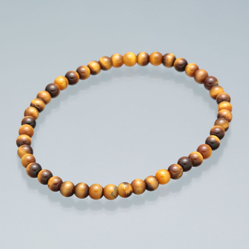 4mmブレスレット タイガーアイ