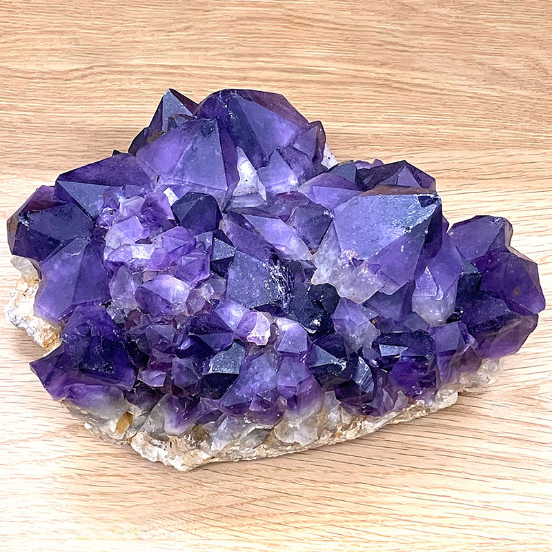 【5-21】アメジストクラスター　コンゴ　約5280ｇ　No,4312