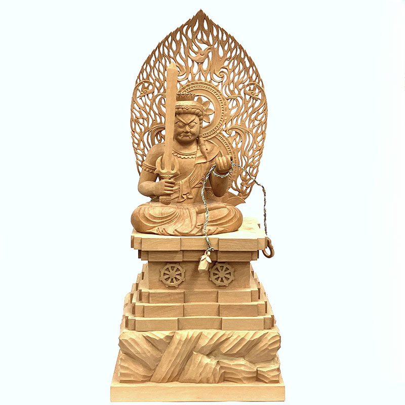 【5-30】拓殖 座不動明王　No,4325